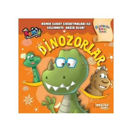 Komik Çıkartmalarım / Dinozorlar - Kolektif - The Kitap Çocuk