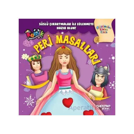 Komik Çıkartmalarım Peri Masalları - Kolektif - The Kitap