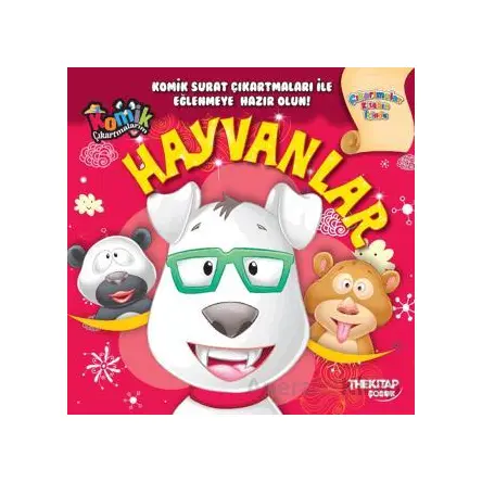 Komik Çıkartmalarım Hayvanlar - Kolektif - The Kitap