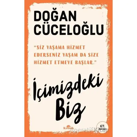 İçimizdeki Biz - Doğan Cüceloğlu - Kronik Kitap