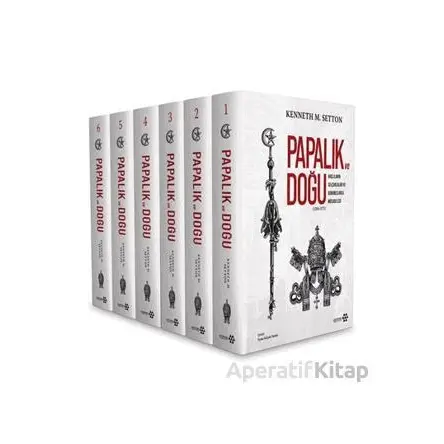Papalık ve Doğu (1204-1571) 6 Cilt Takım - Kenneth M. Setton - Yeditepe Yayınevi
