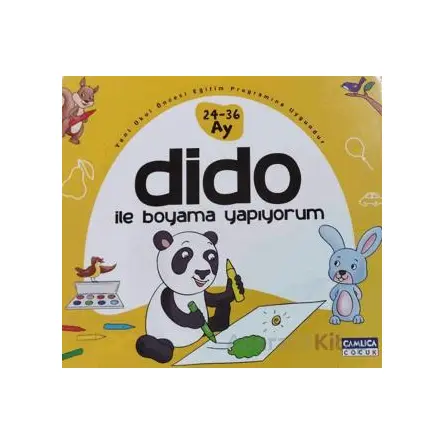 Dido ile Boyama Yapıyorum - Kolektif - Çamlıca Çocuk Yayınları