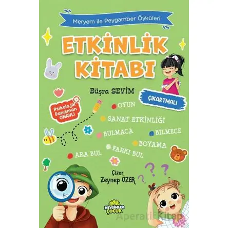 Meryem İle Peygamber Öyküleri Etkinlik Kitabı - Büşra Sevim - Mevsimler Kitap