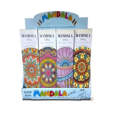 Puslu Mandala Ayraç - Yetişkin Set - Kolektif - Puslu Yayıncılık