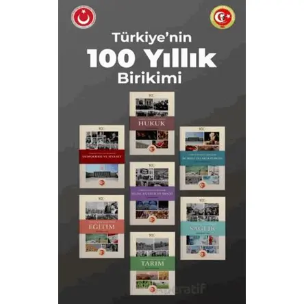Türkiyenin 100 Yıllık Birikimi Kutulu Set - Kolektif - Atatürk Araştırma Merkezi