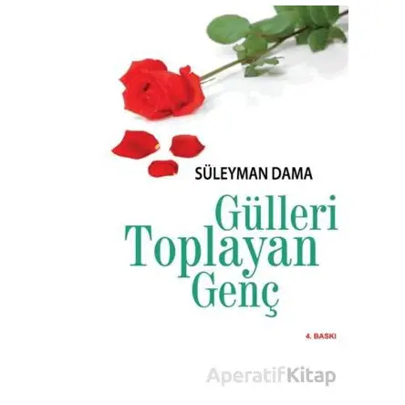 Gülleri Toplayan Genç - Süleyman Dama - Menekşe Kitap