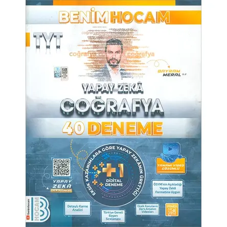 TYT Coğrafya 40 Deneme (Kampanyalı) Benim Hocam