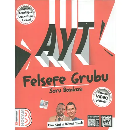 AYT Felsefe Grubu Soru Bankası (Kampanyalı) Benim Hocam