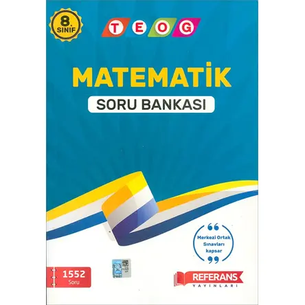 8.Sınıf TEOG Matematik Soru Bankası (Kampanyalı) Referans Yayınları