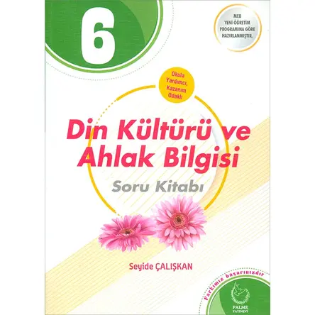 6.Sınıf Din Kültürü ve Ahlak Bilgisi Soru Kitabı (Kampanyalı) Palme Yayınevi