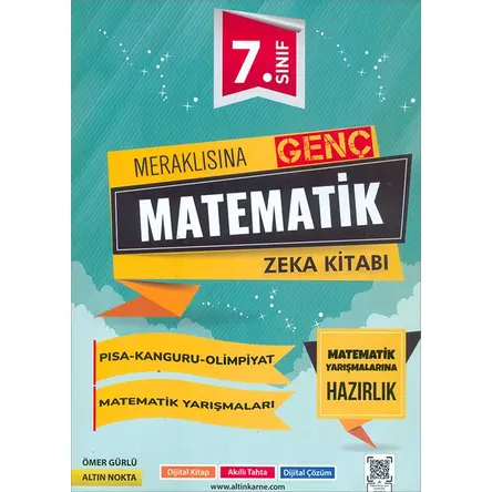 7.Sınıf Meraklısına Genç Matematik (Kampanyalı) Altın Nokta Yayınları