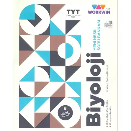TYT Biyoloji Yeni Nesil Soru Bankası (Kampanyalı) Workwin Yayınları