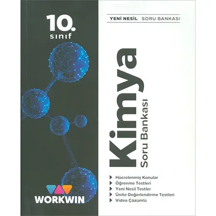 10.Sınıf Kimya Soru Bankası (Kampanyalı) Workwin Yayınları