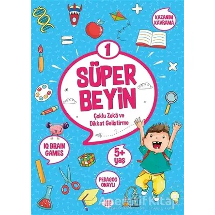 Süper Beyin 1 (5+ Yaş) - Kolektif - Dokuz Çocuk