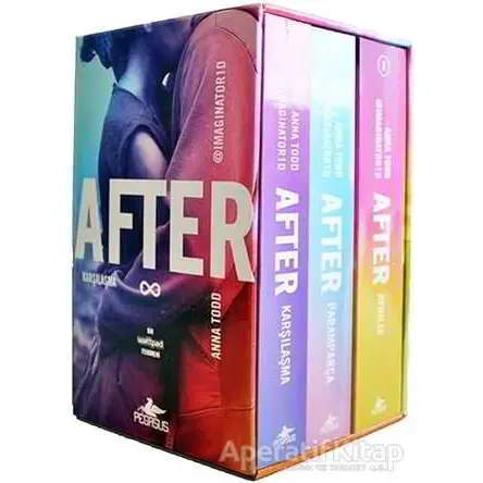 After Serisi Kutulu Özel Set - Anna Todd - Pegasus Yayınları
