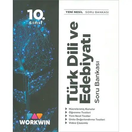 10.Sınıf Türk Dili ve Edebiyatı Soru Bankası (Kampanyalı) Workwin Yayınları
