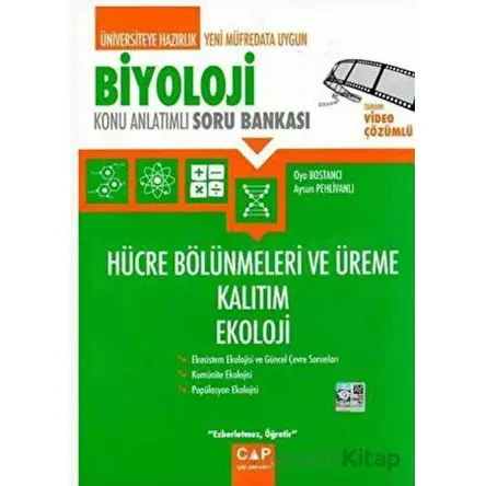 Biyoloji Hücre Bölünmeleri ve Üreme Kalıtım Ekoloji (Kampanyalı) Çap Yayınları