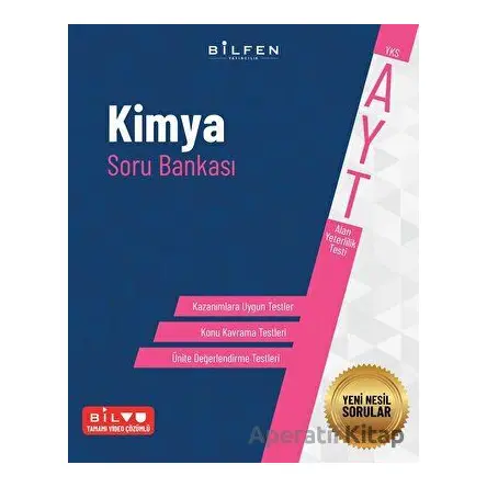 AYT Kimya Soru Bankası (Kampanyalı) Bilfen Yayıncılık