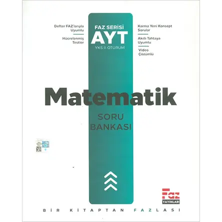 AYT Matematik Soru Bankası (Kampanyalı) Faz Yayınları