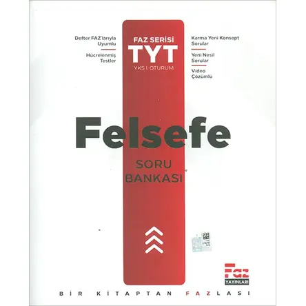 TYT Felsefe Soru Bankası (Kampanyalı) Faz Yayınları