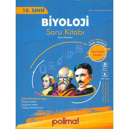 10.Sınıf Biyoloji Soru Kitabı (Kampanyalı) Polimat Yayınları