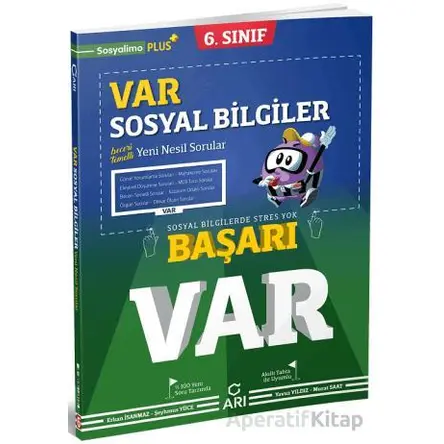 6.Sınıf Sosyal Bilgiler VAR Soru Bankası (Kampanyalı) Arı Yayıncılık