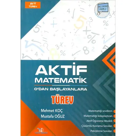 AYT Aktif Matematik 0 dan Başlayanlara Türev (Kampanyalı) Yayın Denizi