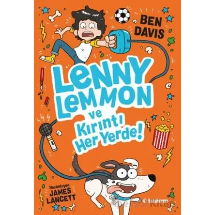 Lenny Lemmon ve Kırıntı Her Yerde! - Ben Davis - Tudem Yayınları