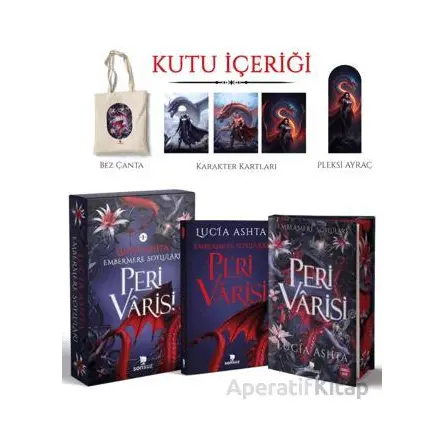 Peri Varisi (Yan Boyamalı Kutulu Set) - Lucia Ashta - Sonsuz Kitap Yayınları