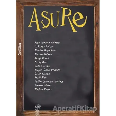 Aşure - Ezgi Örnek - Chiviyazıları Yayınevi