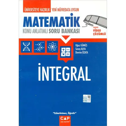 Matematik İntegral Konu Anlatımlı Soru Bankası (Kampanyalı) Çap Yayınları