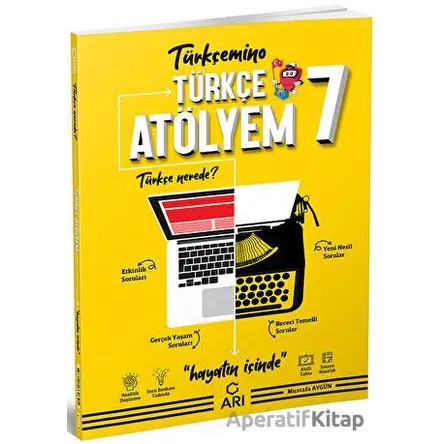7.Sınıf Türkçe Atölyem Türkçemino (Kampanyalı) Arı Yayıncılık