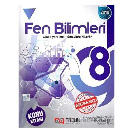 8.Sınıf Fen Bilimleri Konu Kitabı (Kampanyalı) Nitelik Yayınları