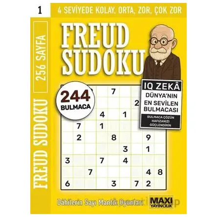 Freud Sudoku - Bertan Kodamanoğlu - Maxi Yayıncılık