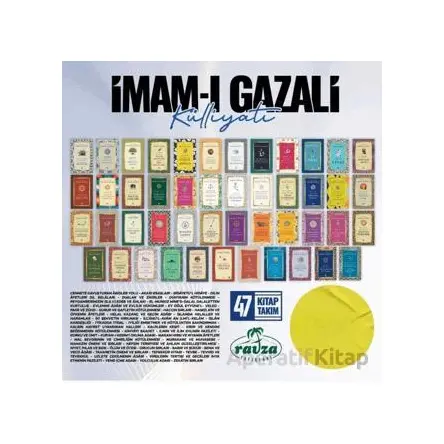 Gazali Külliyati 47 Kitap Set - İmam Gazali - Ravza Yayınları