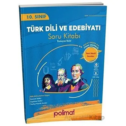 10.Sınıf Türk Dili ve Edebiyatı Soru Kitabı (Kampanyalı) Polimat Yayınları