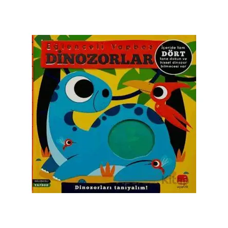 Eğlenceli Yapboz Dinozorlar - Kollektif - Uçan Fil Yayınları
