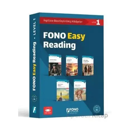 Easy Reading Hikaye Seti 5 Kitap A1 Level 1 (Kutulu) - Kolektif - Fono Yayınları