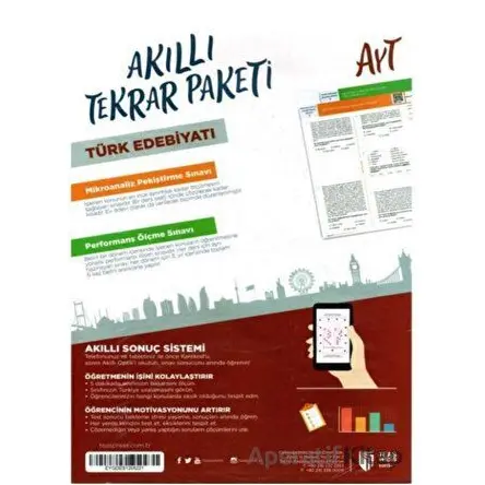 AYT Türk Edebiyatı Akıllı Tekrar Paketleri - Teas Press