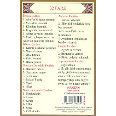 Kur’an Elifbası (Mavi) Haktan Yayınları