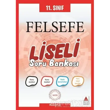 Delta 11.Sınıf Felsefe Liseli Soru Bankası
