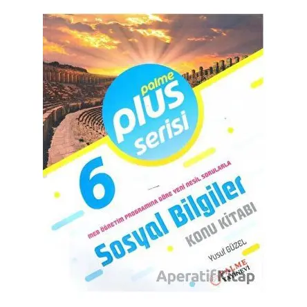 6. Sınıf Sosyal Bilgiler Plus Serisi Konu Kitabı Palme Yayınları