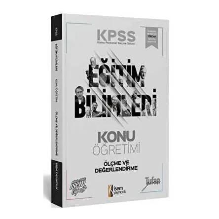 2020 KPSS Eğitim Bilimleri Ölçme ve Değerlendirme Konu Anlatımı İsem Yayıncılık
