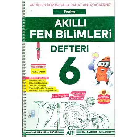 6.Sınıf Fen Bilimleri Defteri (Kampanyalı) Arı Yayıncılık