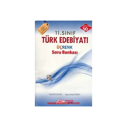 Üçrenk 11. Sınıf Türk Edebiyatı Soru Bankası