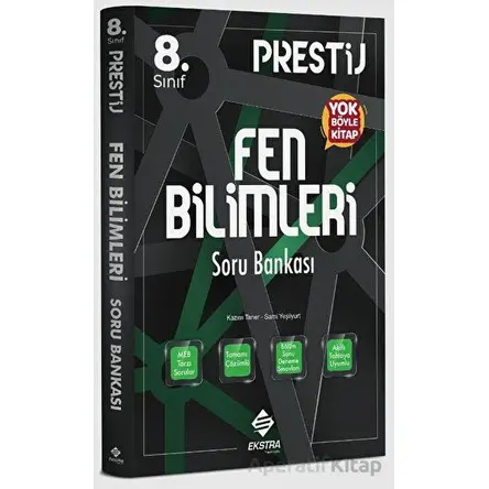 8.Sınıf Prestij Fen Bilimleri Soru Bankası (Kampanyalı) Ekstra Yayıncılık