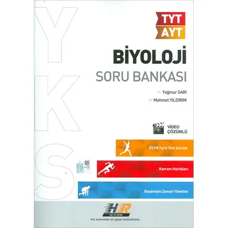 TYT AYT Biyoloji Soru Bankası (Kampanyalı) Hız ve Renk Yayınları