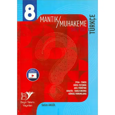 8.Sınıf Türkçe Mantık Muhakeme Serisi (Kampanyalı) Beyin Takımı Yayınları