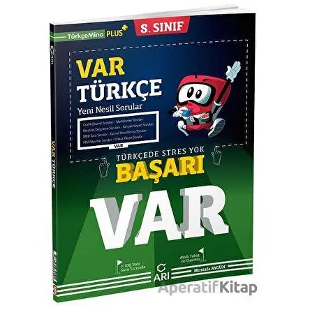 8.Sınıf VAR Türkçe Yeni Nesil Soru Bankası (Kampanyalı) Arı Yayıncılık