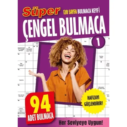 Süper Çengel Bulmaca 1 - Hakan Kayar - Dokuz Yayınları